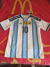 Argentina Jersey 2026 World Cup Home Shirt Lionel Messi Adidas Youth Large