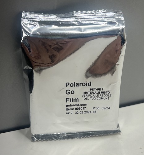 Polaroid Go Farbfilm, 8er Pack Fotos, Sofortbildkamera Film