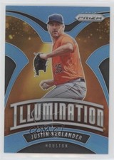 2020 Panini Prizm Illumination Mega Box Carolina Blue Justin Verlander #I-2 0zt7