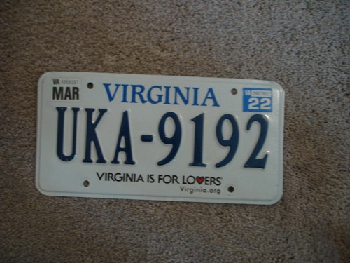 VIRGINIA IS FOR LOVERS    #    LICENSE PLATE BUY ALL STATES HERE FREE SHIPPING