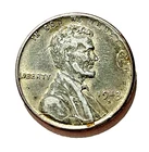 1943-S PENNY VF ERROR COIN WEAK DIE IN 4 FOR 1943 AND "S" MARK NICE COIN!