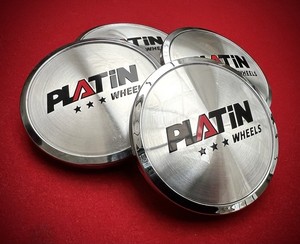 Platin Felgendeckel, Nabenkappe, Center Cap N50 66mm Schwarz Matt