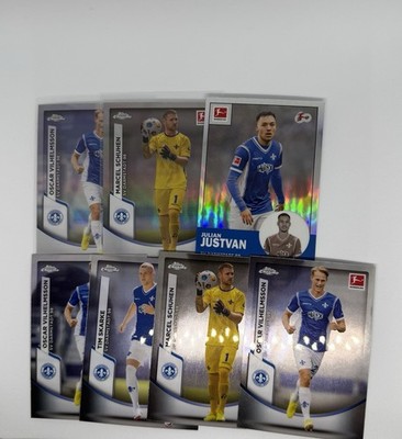 Topps Chrome Bundesliga Darmstadt Lot 7 Karten