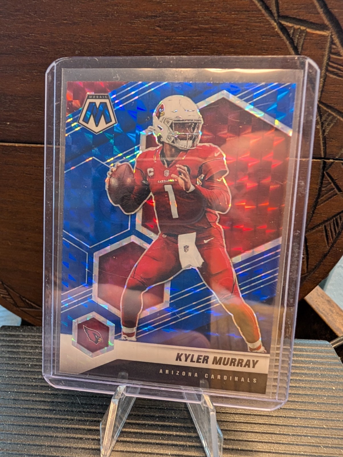 2021 Panini Mosaic - Kyler Murray #8 Blue Mosaic Prizm /99