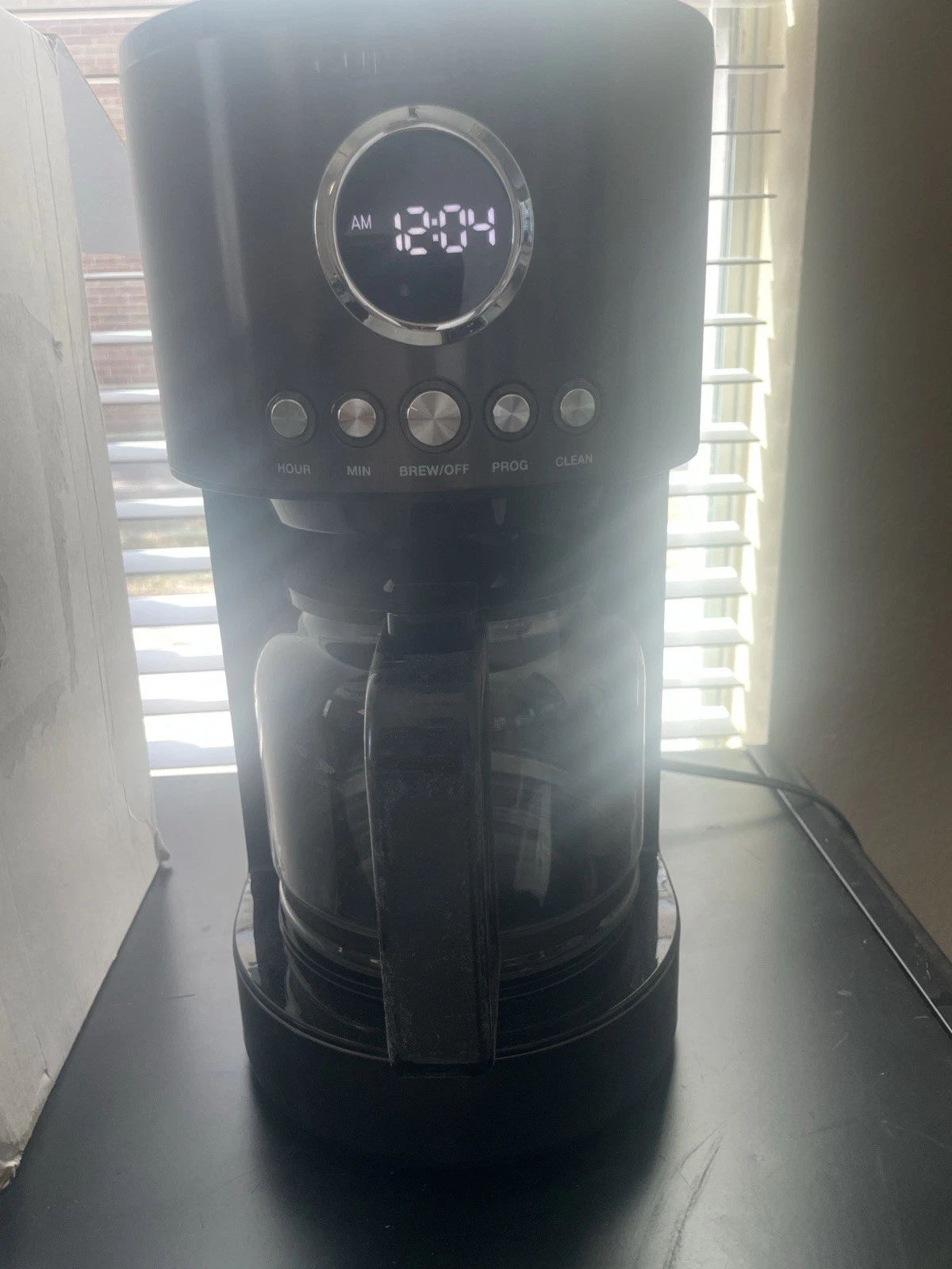 Digital Programmable Coffee Maker 12 Cup with Timer Display Light
Opens in a new window or tab