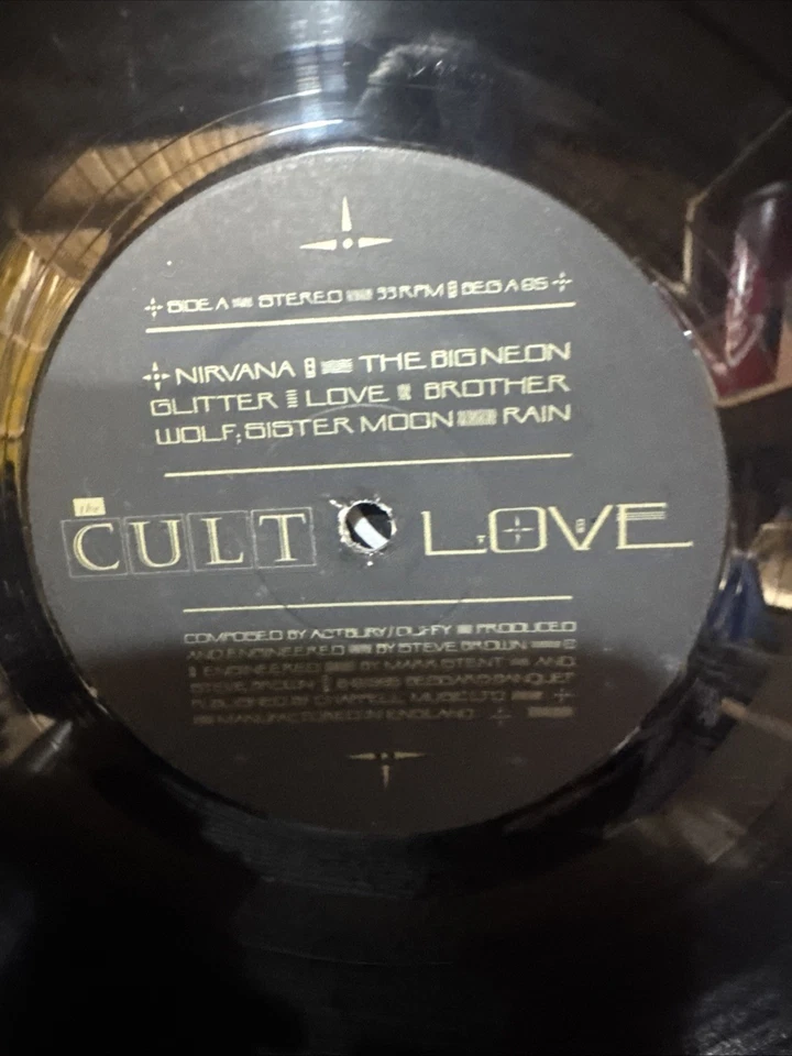 The Cult - Love - BEG A 65 - Image 2 of 4