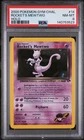 2000 POKEMON GYM CHALLENGE HOLO #14 ROCKET'S MEWTWO PSA 8