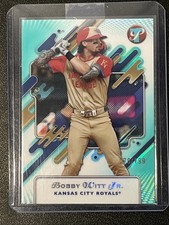 2025 Topps Pristine - Bobby Witt Jr. #295 Aqua Refractor /199 E85