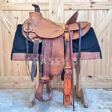 15.5" Saddlesmith Slick Fork Ranch Roper
