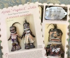 8p History Article - VTG Mendi Payback Dolls from Papua New Guinea