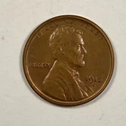 1913-S Lincoln Cent .01. Attractive Original Brown Unc.