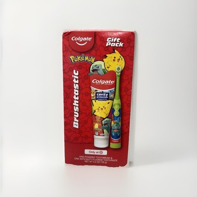 Colgate Kids Pokémon Powered Toothbrush & Toothpaste Gift Pack Brushtastic