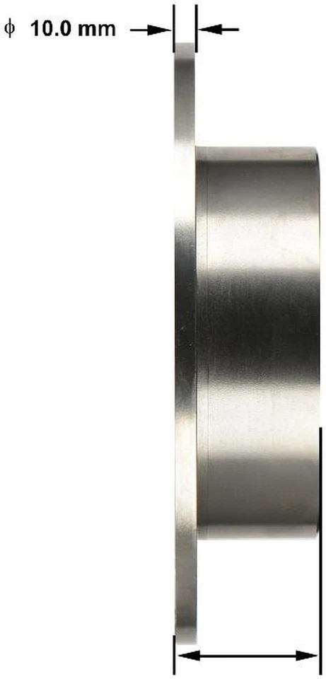 Rotor de freno de disco Bendix PRT6156 BENDIX para 12-18 Avalon Camry ES300h ES350 Foto 3 de 4