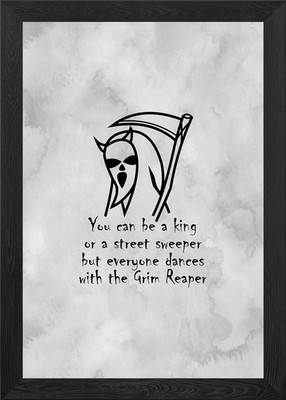 Grimm gerahmtes Wandbild Poster Leinwanddruck Bild