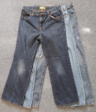 Lot of 3 Boys 12/14 Relaxed Style Blue Jeans Old Navy Route 66
