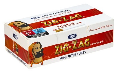 Zig-Zag Mini Filterhülsen Zigarettenhülsen (5x 100er -Packung )