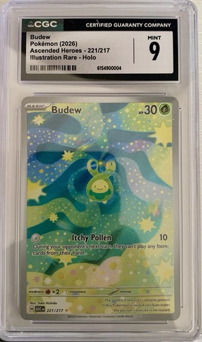 Budew graded CGC 9 for sale on eBay