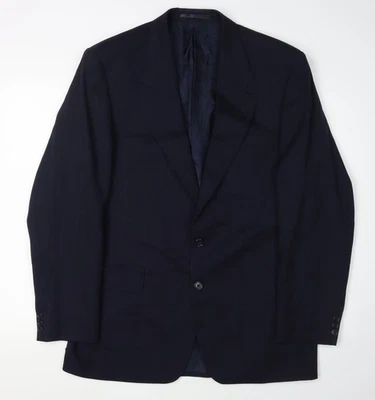 Harewood Herren Blazer schwarz 40 lang Wolle - Bild 1 von 4