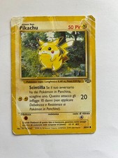 Carta Pokemon Pikachu prima edizione 60/64 anno 1995 usata