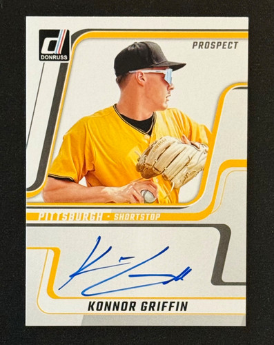 Konnor Griffin #ND-KG 2025 Panini Donruss Next Day Autograph card