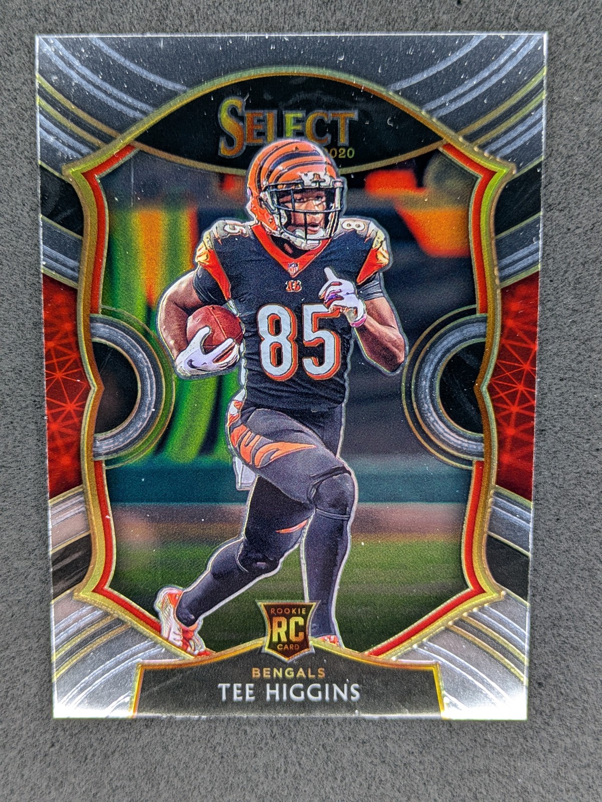 2020 Panini Select #60 Tee Higgins Rookie Cincinnati Bengals RC Card