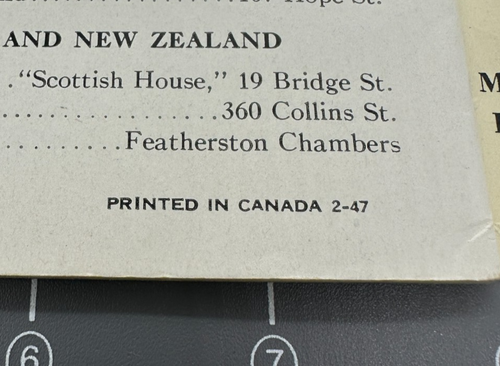 Vintage 1947 Canadian National Brochure Booklet w/ Map - Jasper National Park - Picture 7 of 12