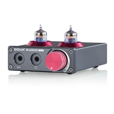 Mini GE5654 Tube Stereo Audio Preamp RIAA Phono Preamp Stage Headphone Amplifier