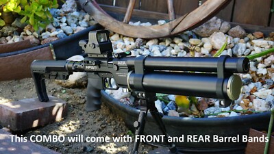 AEA HP SS Plus Max Combo Barrel Bands with Accessory Picatinny Mount 22 25 30