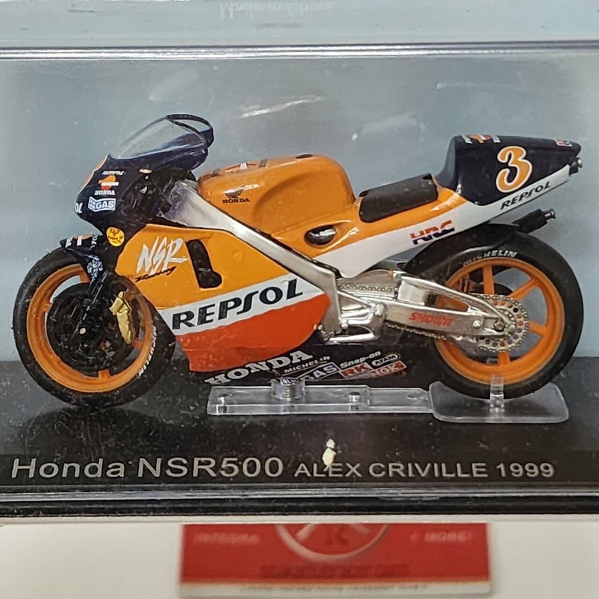 DeAgostini 1/24 Honda NSR500 Alex Criville #3 Repsol 1999 Grand
