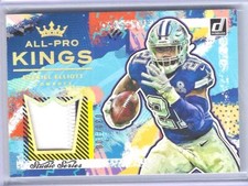 EZEKIEL ELLIOTT 2021 PANINI DONRUSS STUDIO SERIES ALL-PRO KINGS PATCH #D 030/100