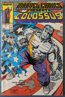 Marvel Comics Presents #11 - Newsstand Variant! Colossus Man-Thing Ant-Man 1989