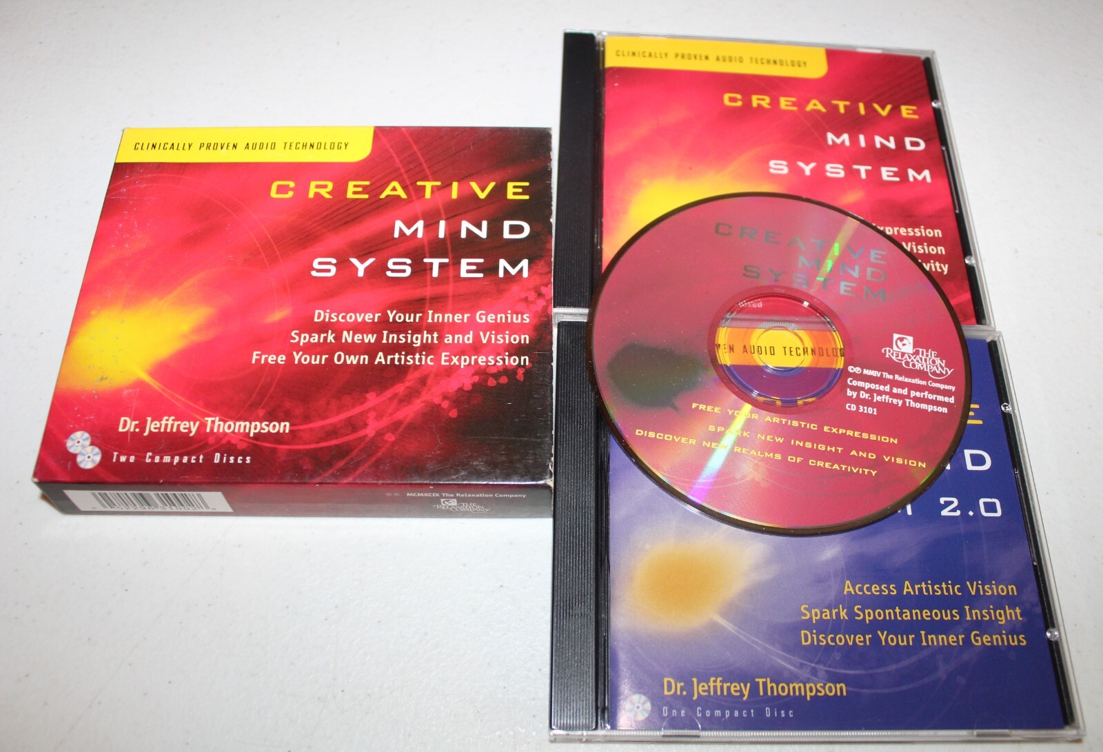 Creative Mind System by Jeffrey Thompson (2004, Compact Disc, MISSING ...