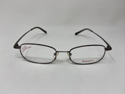 Magnetix Eyeglasses MX10 PTR Designer Demo Lens Silver 49-19-143 Magnetix MX1 Eyeglasses Frames 49[]18-140MM | eBay main image 4