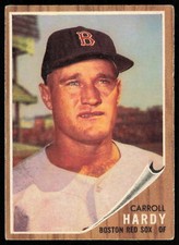 1962 Topps #101 Carroll Hardy Boston Red Sox