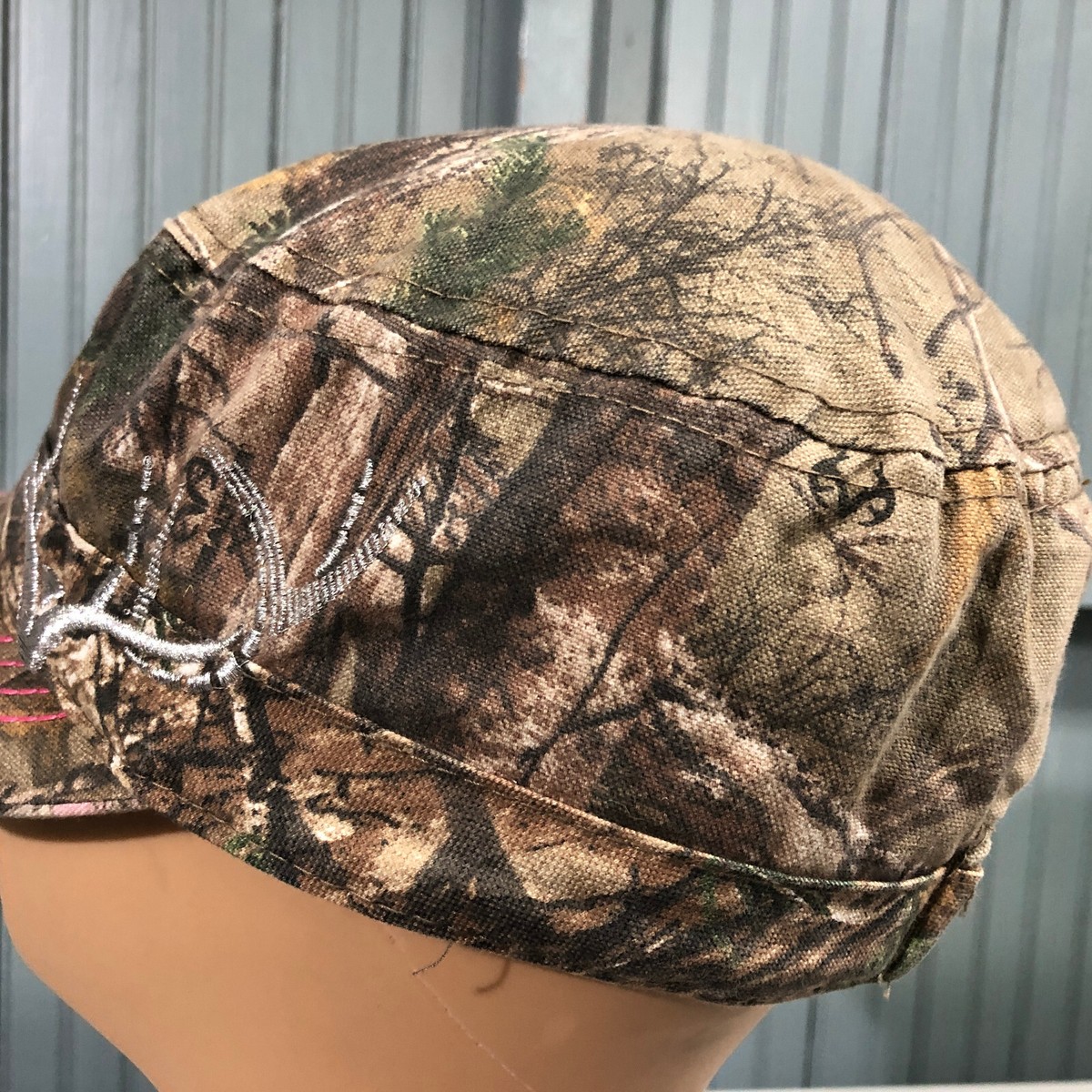 Ladies Realtree Camo Baseball Cap Poly Cotton Twill Adjustable Outdoor Wear Grumpy Women Hot Pink Kati Specialty Realtree AP® Camo Cap main image 2