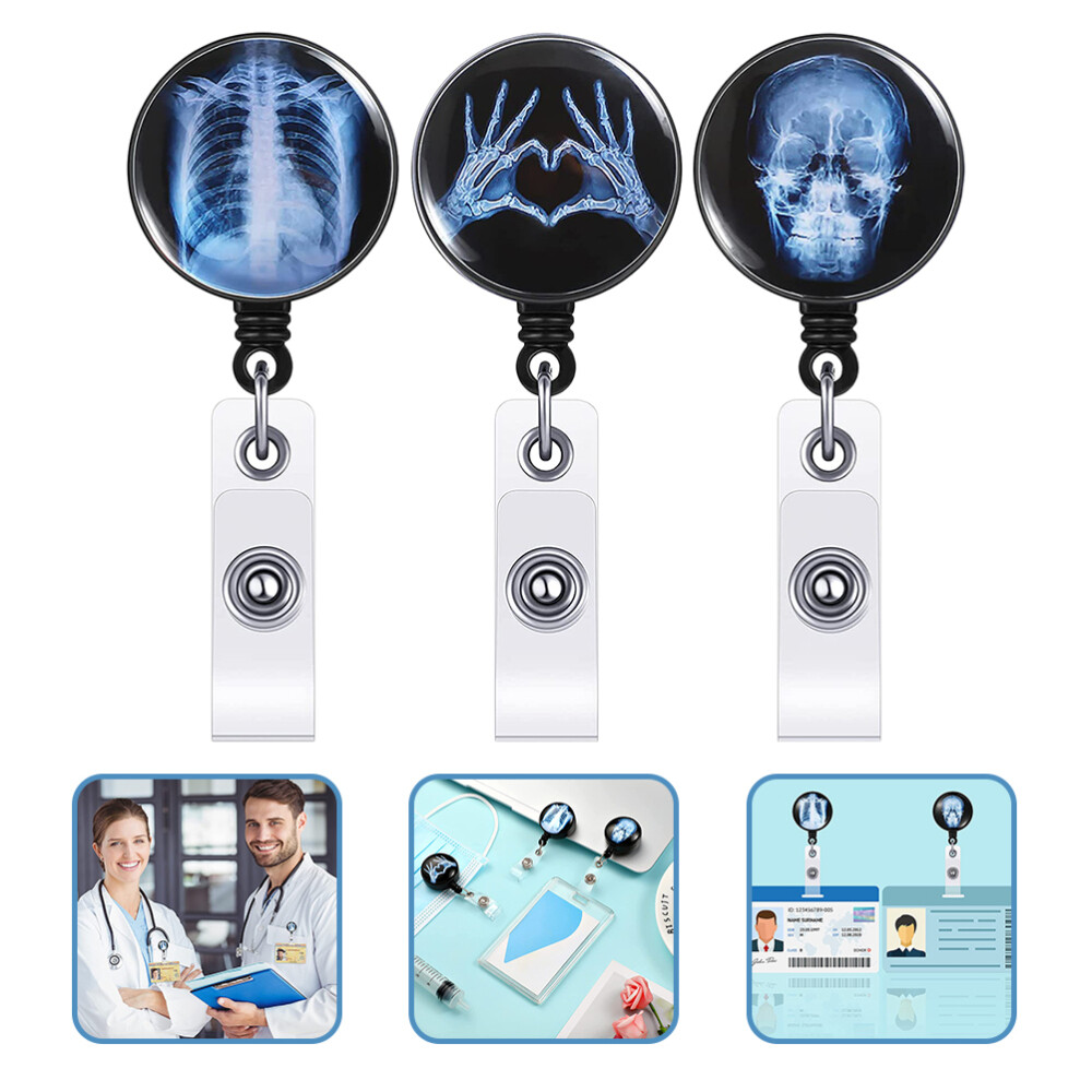 Xray Markers & Pharmacy Badge Reel Set 3PCS eBay