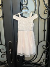 Girl's Youth Ivory Speechless Special Occasion Easter Dress, Size 10