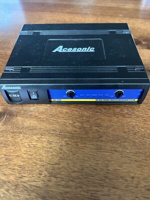 Acesonic UHF-2600 UHF Dual Channel Wireless Microphone System