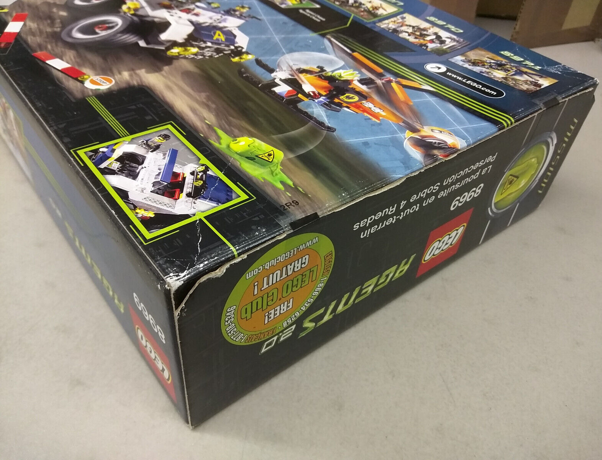 LEGO Agents 2.0 8969 4-Wheeling Pursuit NEW! Monster Truck Jeep