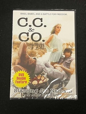 C.C. & CO. ANGELS HARD AS THEY COME DVD DOUBLE FEATURE JOE NAMATH NEW SEALED