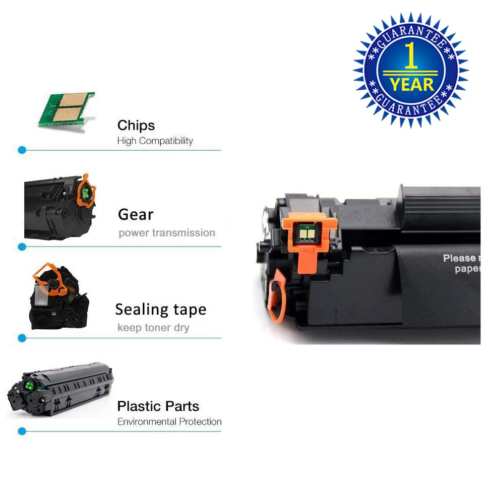 4 PACK Toner Cartridge Compatible For Canon 121 3252C001 ImageClass D1650 D1620 - Image 3 of 4