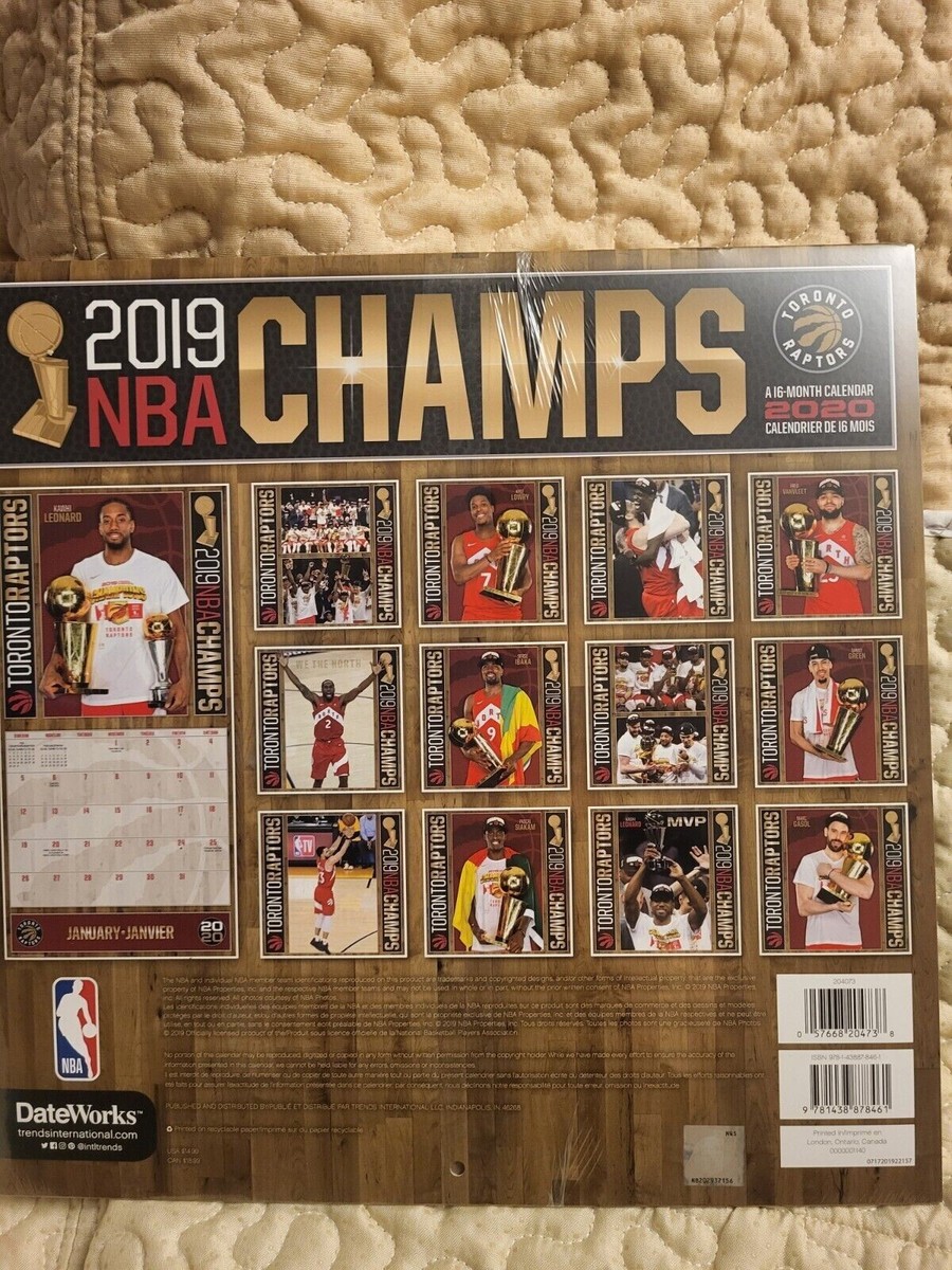 Basketball Calendrier Nba 2019 NBA Toronto Raptors 2019 Champs