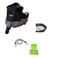 PER APRILIA ATLANTIC 400 TELO COPRIMOTO PER PARABREZZA/BAULETTO PVC TG.XXL 295X