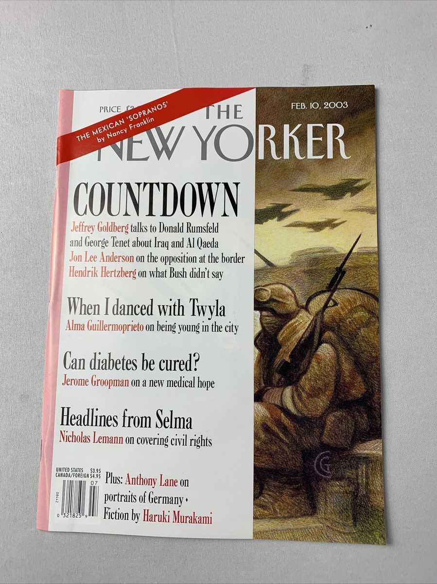 The New Yorker Magazine February 2003 - Anthony Lane Nicholas