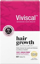 Viviscal Women Hair Growth Supplement Fuller Hair - 60 Tablets EXP 12/2027 