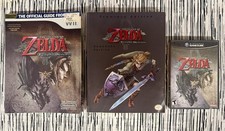 Nintendo The Legend of Zelda: Twilight Princess Strategy Guides w/ GameCube Disc