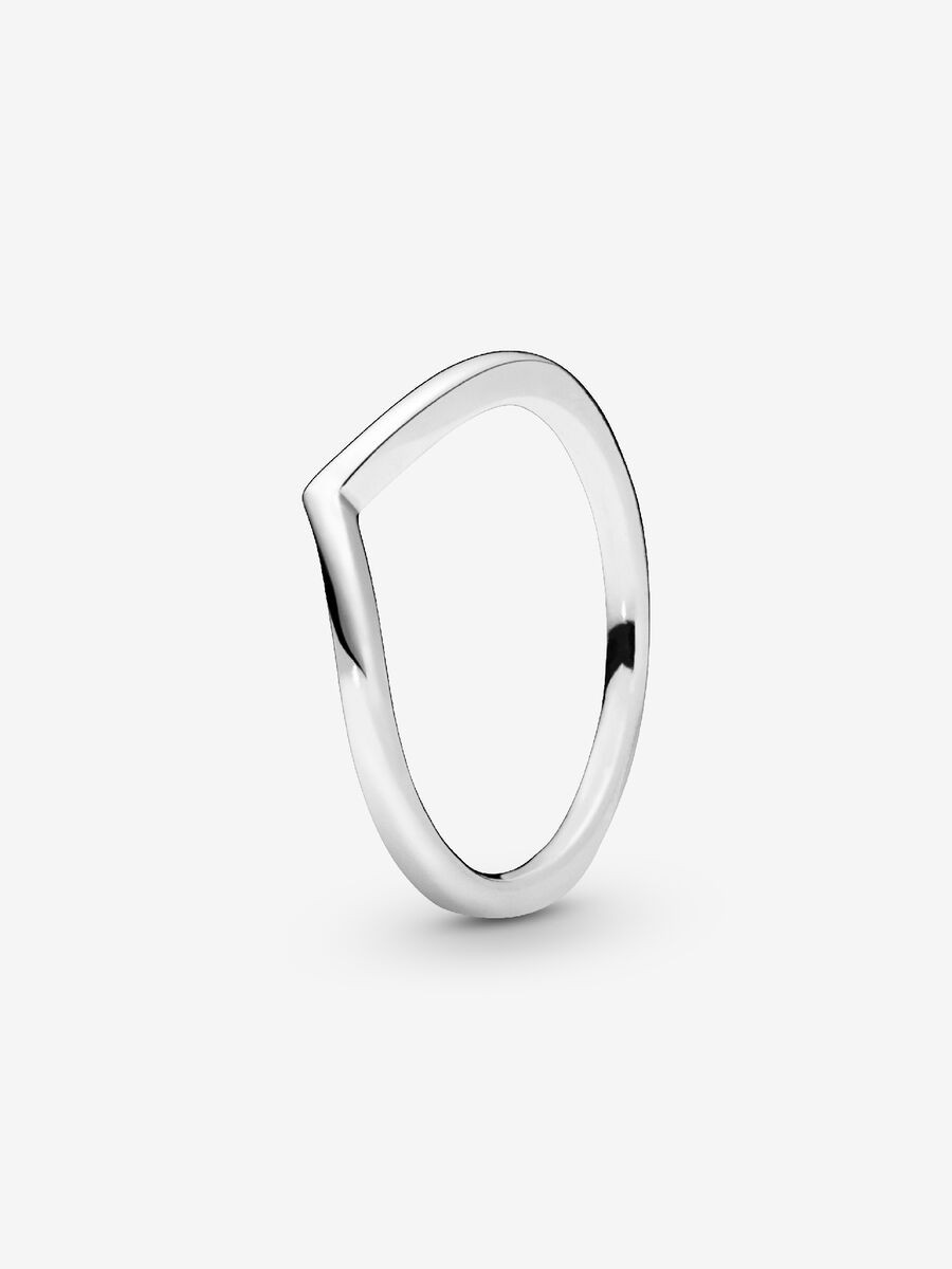 KPページ New Authentic* Pandora Polished Wishbone Ring-196314, 186314