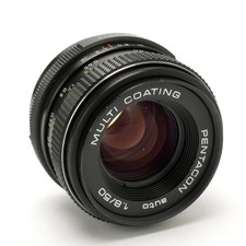 Pentacon Auto 50mm f/1.8 Multi Coating Lens M42 - PARTS/NOT WORKING