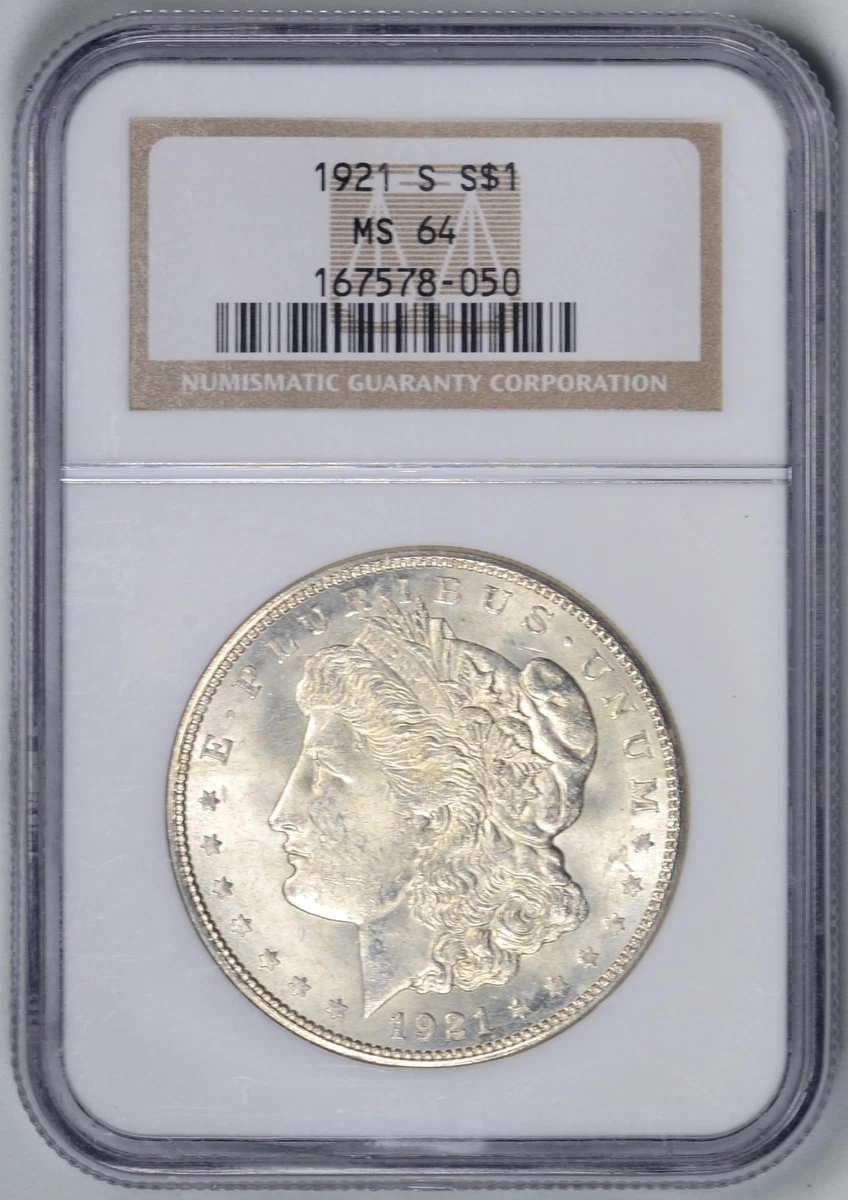 Uncirculated 1921 Year Morgan US Dollars (1878-1921) for sale | eBay