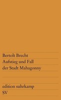 Bertolt Brecht | Aufstieg Und Fall Der Stadt Mahagonny | Taschenbuch | Deutsch